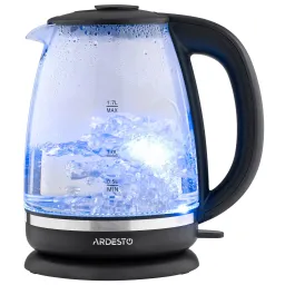 Ardesto ელექტრო ჩაიდანი EKL-F100 Transparent glass electric kettle with LED-backlight-JUSTSHOP.GE-ზე
