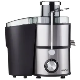 Ardesto წვენსაწური centrifugal juicer, 1000W, bowl-0.5L, cake-1.5L, plastic/iron, silver-black-JUSTSHOP.GE-ზე