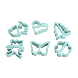 ARDESTO საცხობი ფორმა Elegance Biscuit Moulds 6 pcs, tiffany blue-JUSTSHOP.GE-ზე