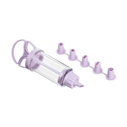 Ardesto საკონდიტრო შპრიცი Cream pump Tasty baking, 19x6.5x4.5cm, plastic, lilac-JUSTSHOP.GE-ზე