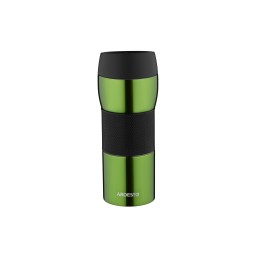ARDESTO თერმო ჭიქა Travel mug Easy travel 450 ml, green,silocone, s/s-JUSTSHOP.GE-ზე