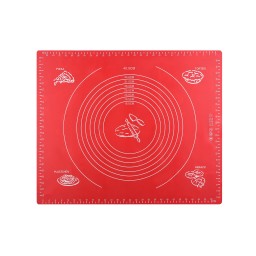 Ardesto სილიკონის ხალიჩა Silicone mat Tasty baking 50*60CM, red, silicon-JUSTSHOP.GE-ზე