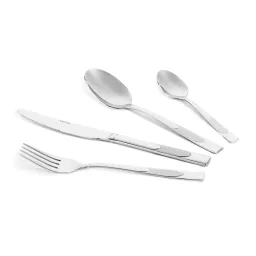 Ardesto დანა ჩანგლის ნაკრები Cutlery set Gemini Leo 24pcs., stainless steel-JUSTSHOP.GE-ზე