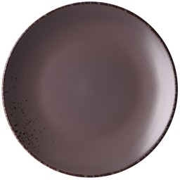 Ardesto თეფში Dinner plate Lucca, 26cm, ceramics, brown-JUSTSHOP.GE-ზე