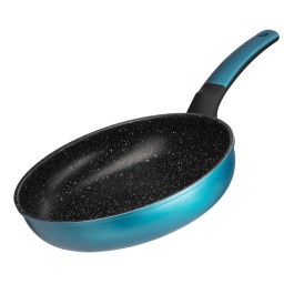 Ardesto ტაფა Fry pan Gemini Foggia, 24cm, aluminium, blue