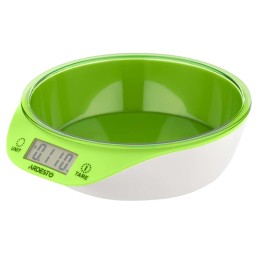 Ardesto სამზარეულოს სასწორი Kitchen Scales SCK-900BGR white-green-JUSTSHOP.GE-ზე