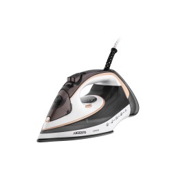 Ardesto ორთქლის უთო Iron IR-B2245-E, 2400W, 400ml, steam boost, electric management, ceramic soleplate, white-grey-JUSTSHOP.GE-ზე