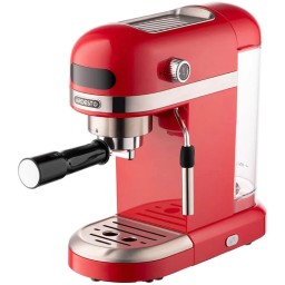 Ardesto ყავის აპარატი Coffe maker carob YCM-E1501, 1,4L, ground, hand capuchino maker, cup warmer, red-JUSTSHOP.GE-ზე