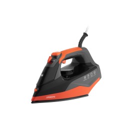 Ardesto ორთქლის უთო Iron IR-C2233-GR, 2200W, 340ml, steam boost, ceramic soleplate, black-orange-JUSTSHOP.GE-ზე