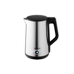 Ardesto ელექტრო ჩაიდანი Electric kettle Steel Collection EKL-X52E, 1.7L, LED display, double-walled, STRIX, silver-JUSTSHOP.GE-ზე