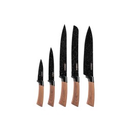 Ardesto დანების ნაკრები Midori Knives Set 5 pcs, stainless steel, plastic-JUSTSHOP.GE-ზე