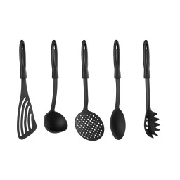 Ardesto სამზარეულოს ნაკრები Kitchen utensil set Gemini Gourmet, black, 5 шт.-JUSTSHOP.GE-ზე
