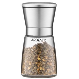 Ardesto საფქვავი Salt and Pepper Mill Gemini, glass, stainless steel-JUSTSHOP.GE-ზე