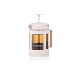 Ardesto ჩაიდანი French press Fresh, 800ml, borosilicate glass, plastic, transparent, beige-JUSTSHOP.GE-ზე