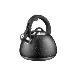 Ardesto ჩაიდანი Kettle Gemini, 2.5l, stainless steel, black-JUSTSHOP.GE-ზე