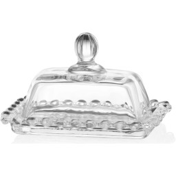 Ardesto საკარაქე Butter dish 14х9cm, glass, transparent-JUSTSHOP.GE-ზე