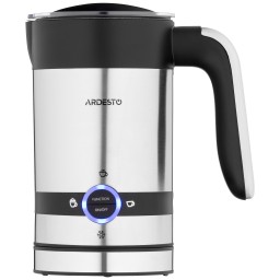 Ardesto რძის ამომყვანი Milk frother&heater 450W, tank capacity-200ml, silver-black-JUSTSHOP.GE-ზე