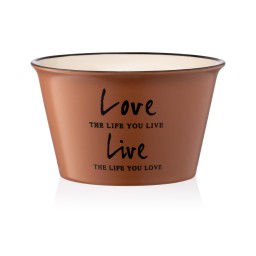 Ardesto თასი Bowl Way of life, 550ml, ceramics, brown-JUSTSHOP.GE-ზე