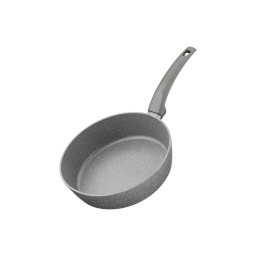Ardesto ტაფა Deep Fry pan with lid Gemini Gourmet Apulia, 24cm, aluminium, gray