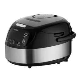 ARDESTO მულტსახარში multicooker, 860W, bowl-5L, electronic control, fry basket , inox/plastic , silver-JUSTSHOP.GE-ზე