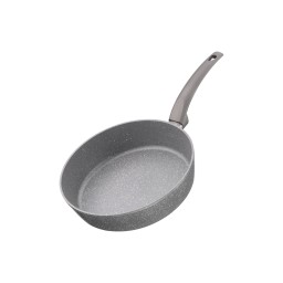 Ardesto ტაფა Deep Fry pan with lid Gemini Gourmet Apulia, 26cm, aluminium, gray