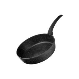 Ardesto ტაფა Deep Fry pan with lid Gemini Gourmet Viareggio, 26cm, aluminium, black