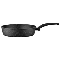 Ardesto ტაფა Deep Fry pan with lid Gemini Gourmet Viareggio, 28cm, aluminium, black