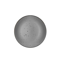 Ardesto თეფში Dessert plate Bagheria Grey, 19cm, ceramics, gray-JUSTSHOP.GE-ზე