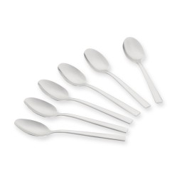 Ardesto კოვზების ნაკრები Teaspoons set Black Mars Vanessa , 6pcs, stainless steel-JUSTSHOP.GE-ზე