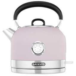 Ardesto ელექტრო ჩაიდანი electric kettle EKL-F500L, 1.7L, metal, matte, Otter, purple-JUSTSHOP.GE-ზე