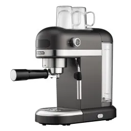 Ardesto ყავის აპარატი coffe maker caron 1.4L, ground, hand capuchino maker, cup warmer, black-JUSTSHOP.GE-ზე