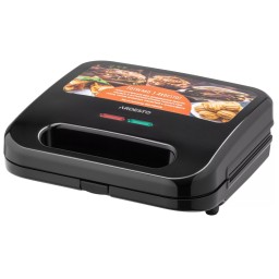 Ardesto სენდვიჩის აპარატი Multi-maker, 700W, set-5 plates, device body-plastic, black-JUSTSHOP.GE-ზე