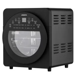 Ardesto აეროგრილი air fryer, 1700W, bowl-14.5l, touch control, 50-220°C, iron/plastic, grey-black-JUSTSHOP.GE-ზე