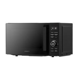 Ardesto მიკროტალღური ღუმელი Microwave oven, 20L, electronic control, 700W, display, handle opening, quick start, black-JUSTSHOP.GE-ზე