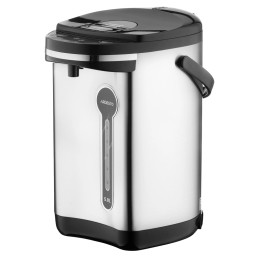 Ardesto თერმო ჩაიდანი Thermopot 5l, stainless steel+plasti, gray-black