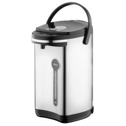 Ardesto თერმო ჩაიდანი Thermopot 6l, stainless steel+plasti, gray-black