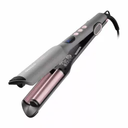 Ardesto თმის უთო Curling iron for wave curler Pink Touch, 35W, 100-200C, ceramics, gray+pink