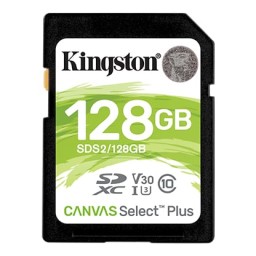 Kingston მეხსიერების ბარათი SD 128GB C10 UHS-I R100MB/s-JUSTSHOP.GE-ზე
