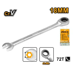 Ingco ქანჩის გასაღები 18მმ (HCSPAR181)