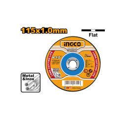 Ingco მეტალის საჭრელი აბრაზიული დისკი 115მმX1.0მმ (MCD101151)-JUSTSHOP.GE-ზე