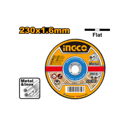 Ingco მეტალის საჭრელი აბრაზიული დისკი 230მმX1.6მმ (MCD302302)-JUSTSHOP.GE-ზე