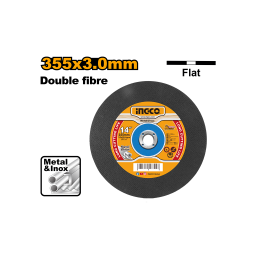 Ingco აბრაზიული მეტალის საჭრელი დისკი 355x3.0 (MCD303551)