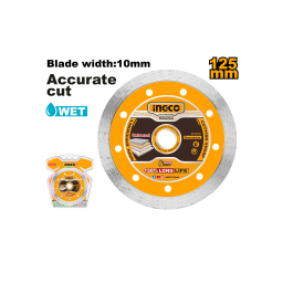 Ingco საჭრელი რგოლი (ალმასის) 125მმ (DMD021251)