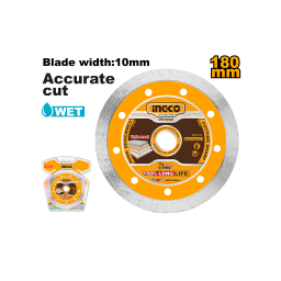Ingco საჭრელი რგოლი (ალმასის) 180მმ (DMD021801)