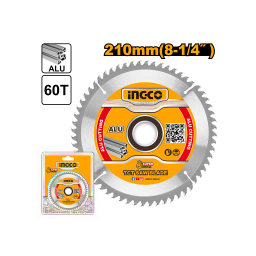 Ingco ხერხის პირი ალუმინისთვის 210MM (TSB321023)