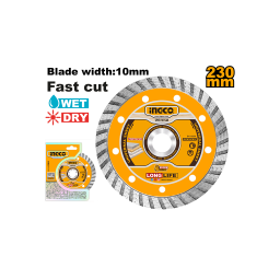 Ingco საჭრელი რგოლი (ალმასის) 230მ (DMD032302)