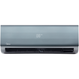 Midea კონდიციონერი შავი 24000 BTU R410A/1.65 (75-80მ²) თვითწმენდით MSAG-24HRN1 Black