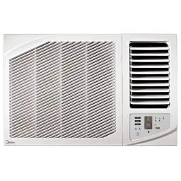 Midea კონდიციონერი თეთრი ფანჯრის ტიპის ON/OFF 9000 BTU R32/0.43 (20-25მ²) MWF-09CRN8-JUSTSHOP.GE-ზე