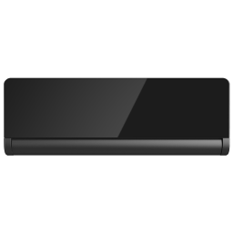 Midea კონდიციონერი შავი ინვენტორული ჩაშენებული WIFI, ცვლადი პანელებით, თვითწმენდით 18000BTU R32 ( 55-60მ² ) XT-18N8D6 Black