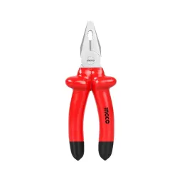 Ingco ბრტყელტუჩა წითელი სახელურით 7'' (HICP01180)